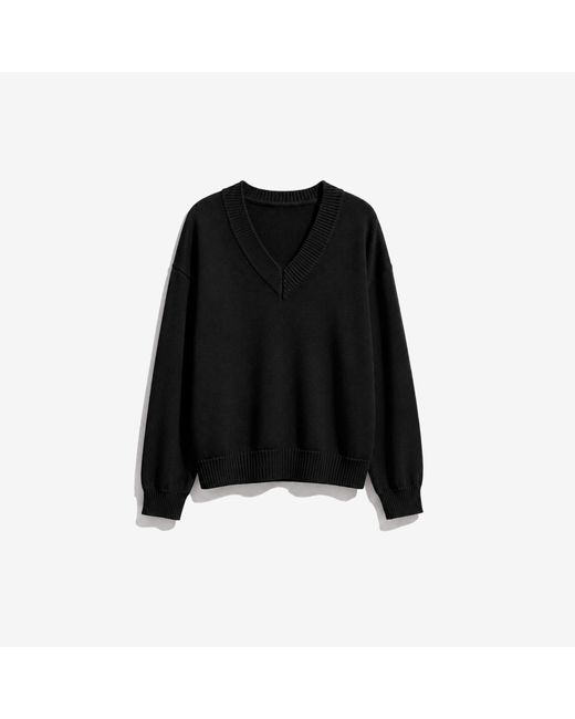 IRO Black Oversized Knit Sweater