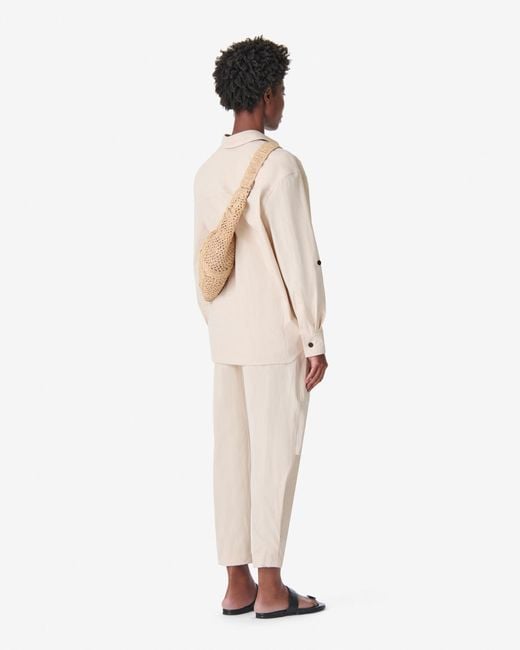 CHEMISE AMPLE IRO en coloris Natural