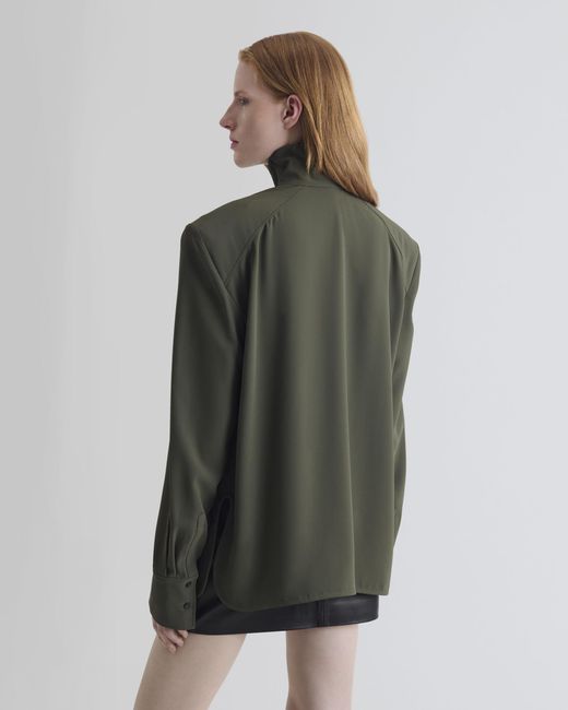 IRO Multicolor High-neck Blouse