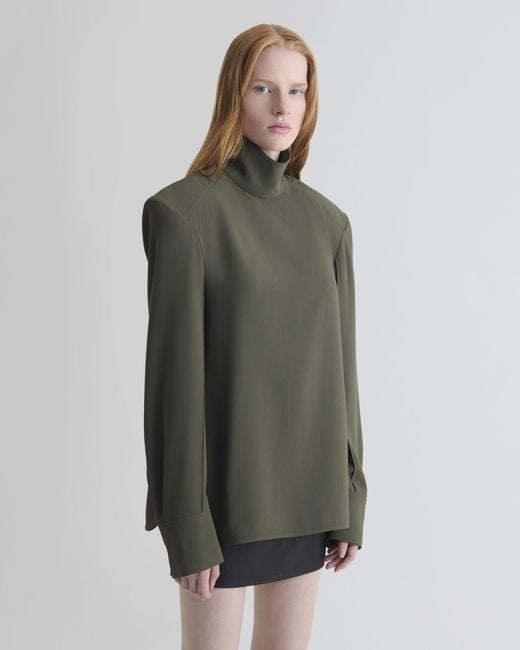 IRO Multicolor High-neck Blouse
