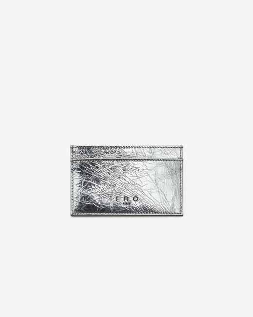 IRO White Cardi Silver Leather Cardholder