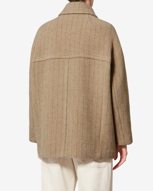 Isabel Marant Natural Fiby Coat