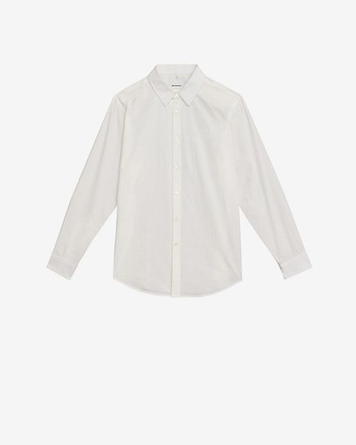 Isabel Marant White Nathan Shirt for men