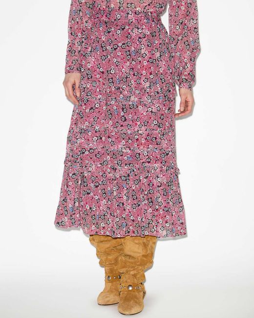 Isabel Marant Pink Diya Skirt