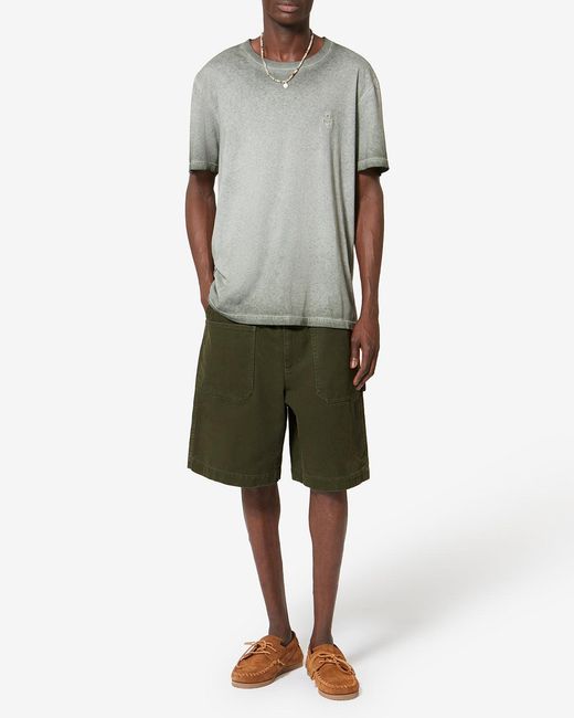 Isabel Marant Green Akyle Shorts for men