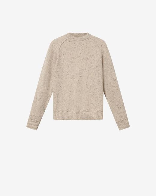 Isabel Marant White Koman Wool Sweater for men