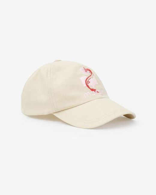 Isabel Marant White Tyron Logo Cap