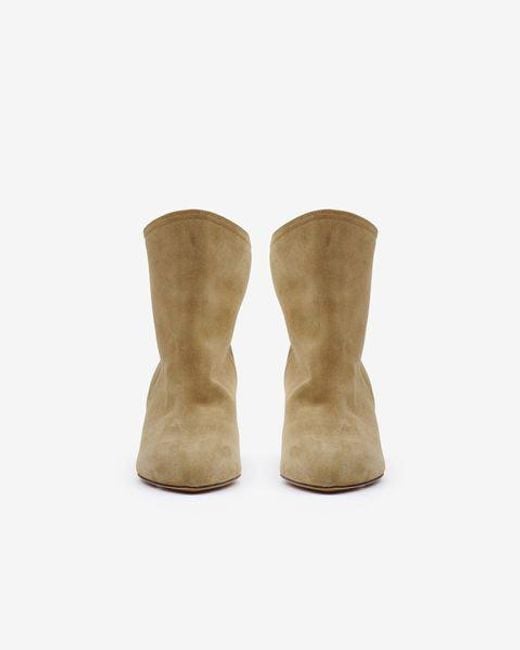 Isabel Marant Natural Dripi Low Boots