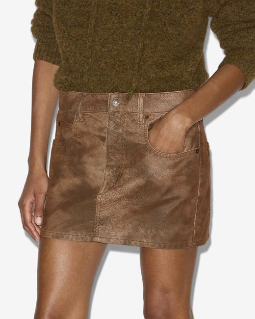 Isabel Marant White Kimmy Skirt