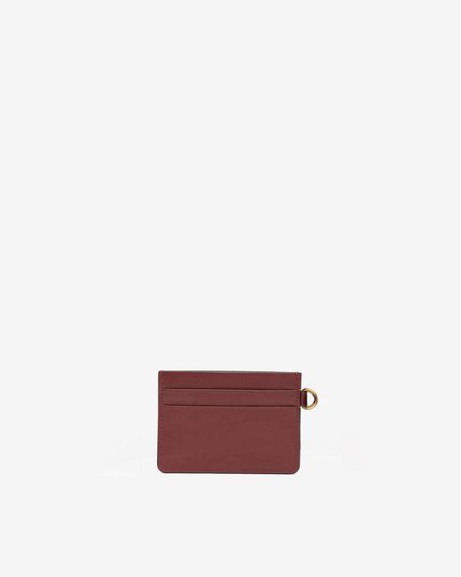 Isabel Marant White Oskan Card Holder
