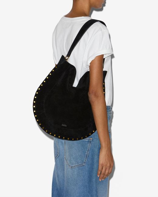 Isabel Marant Blue Oskan Hobo Soft Bag