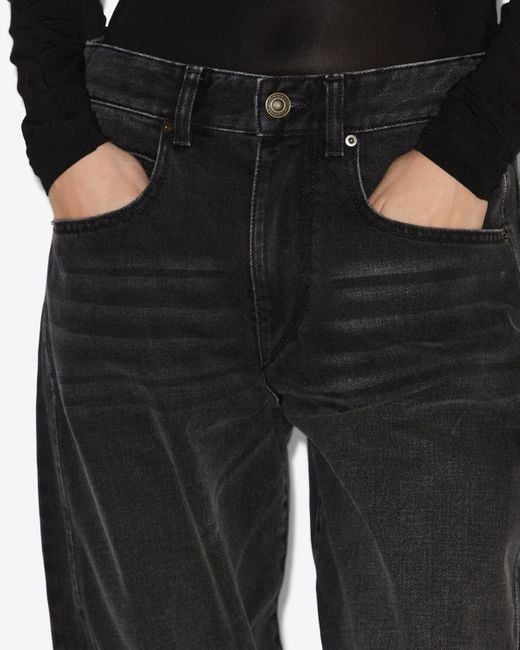Isabel Marant Black Oriane Pants