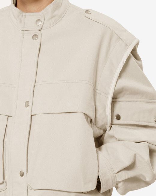 Isabel Marant White Edany Jacket