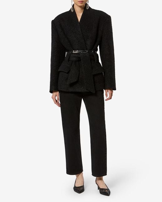 Isabel Marant Black Syndra Jacket