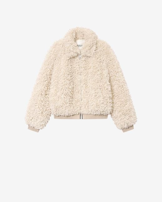 Isabel Marant White Tayma Coat