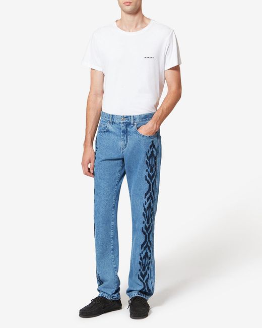 Isabel Marant Blue Lewys Pants for men