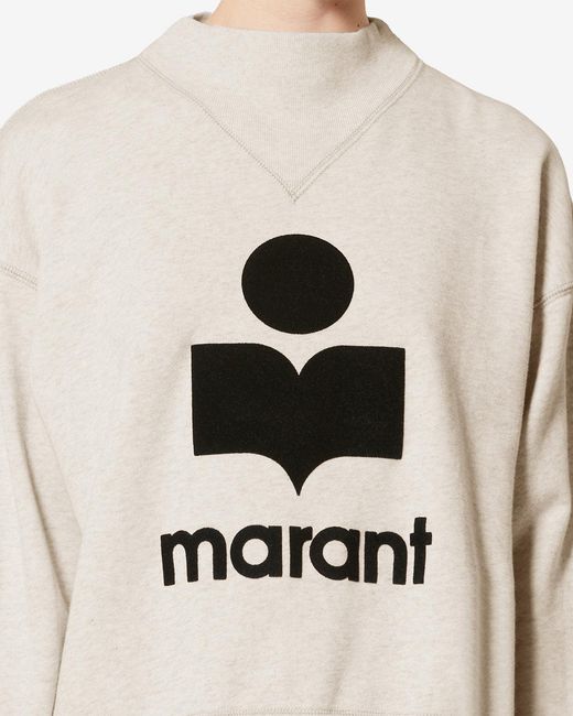 Isabel Marant White Moby Sweatshirt