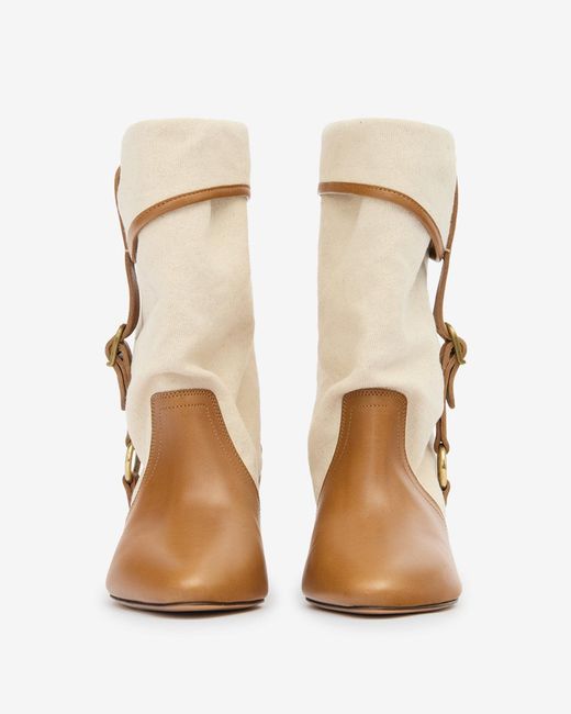 Isabel Marant Natural Darner Buckle Boots