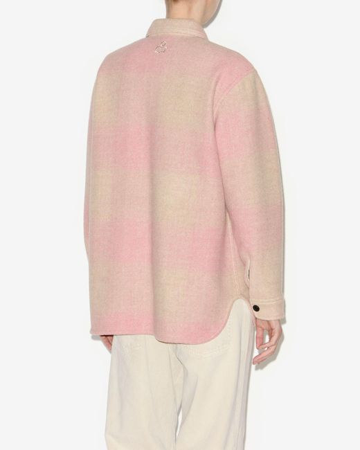 Isabel Marant Pink Faxon Coat for men
