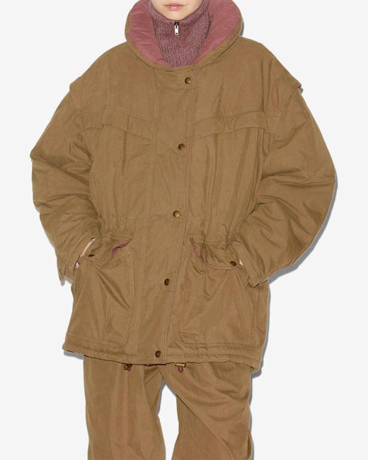 Isabel Marant Brown Damone Coat