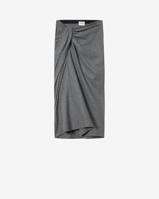 Isabel Marant Gray Jeldia Skirt