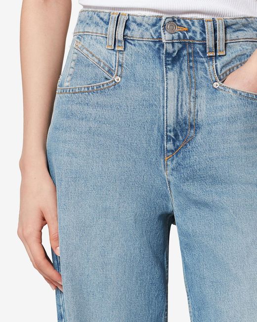 Isabel Marant Blue Lemony Pants