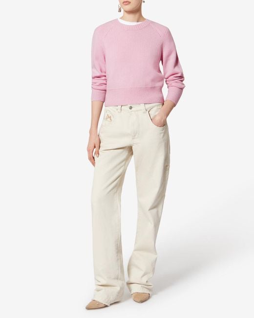 Isabel Marant Pink Cornelia Pullover