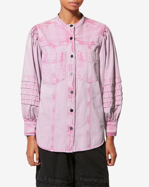 Isabel Marant Pink Mileda Shirt