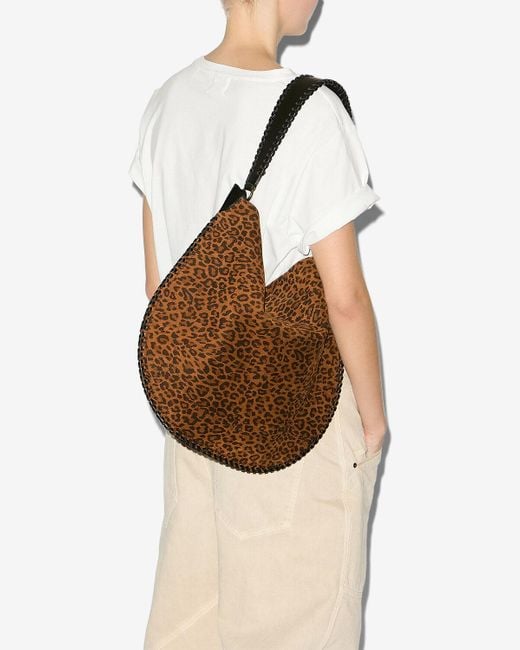 Isabel Marant Brown Oskan Hobo Soft Bag