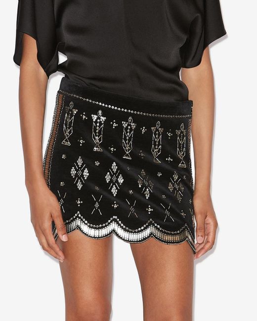 Gonna Handore di Isabel Marant in Black
