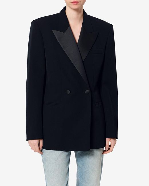 Isabel Marant Black Ranyae Wool Jacket
