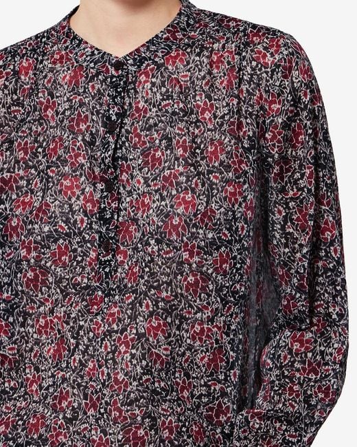Isabel Marant Purple Maria Top
