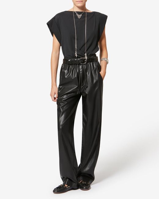 Isabel Marant Black Nereane Pants