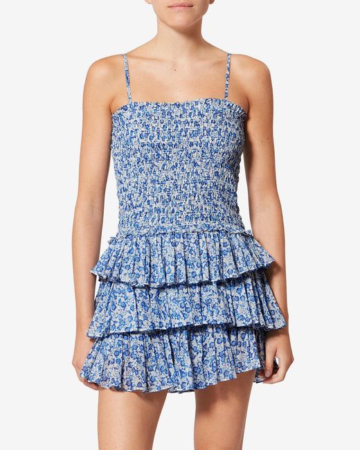 Isabel Marant Blue Elodie Dress