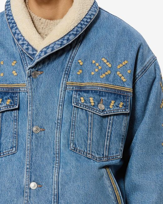 Chaqueta Jackson De Denim Isabel Marant de hombre de color Blue