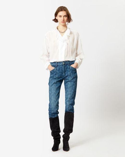 Isabel Marant White Pamias Top