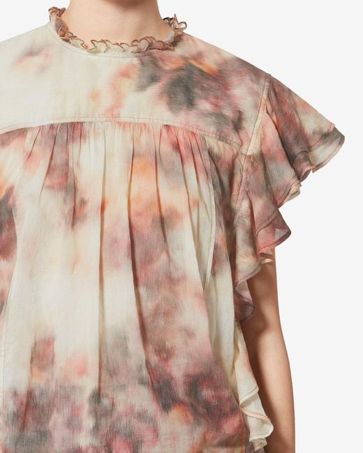 Isabel Marant White Dalyane Top