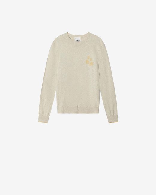Isabel Marant White Antea Sweater for men