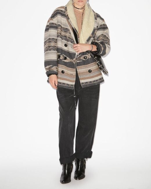 Abrigo Dorcas Isabel Marant de color Gray