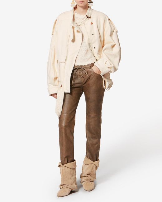 Isabel Marant Natural Isalya Jacket