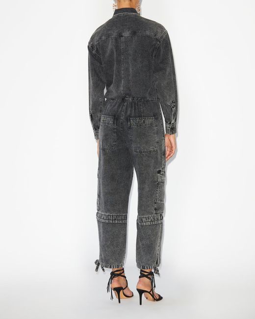 Isabel Marant Gray Idany Overall