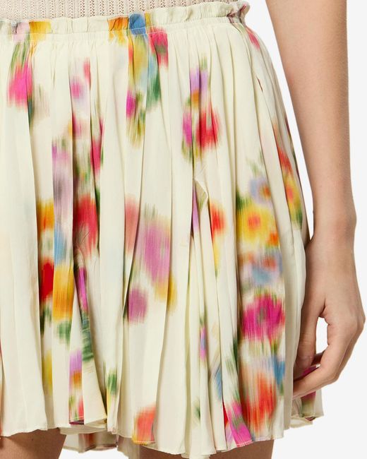 Isabel Marant White Livy Skirt