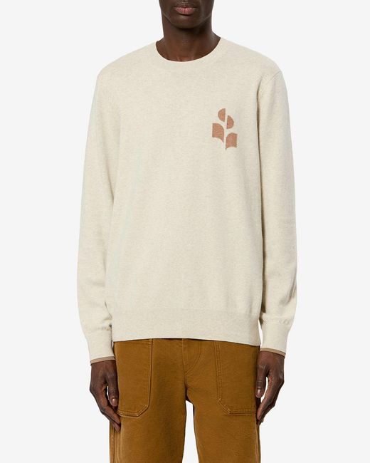 Isabel Marant White Antea Pullover for men
