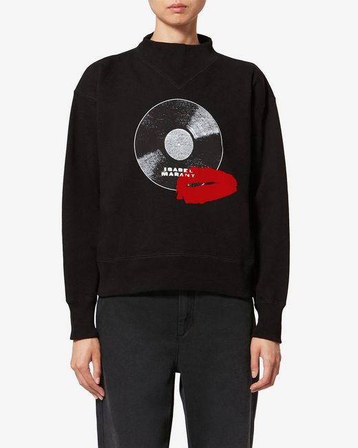 Isabel Marant Black Sweatshirt Mylan