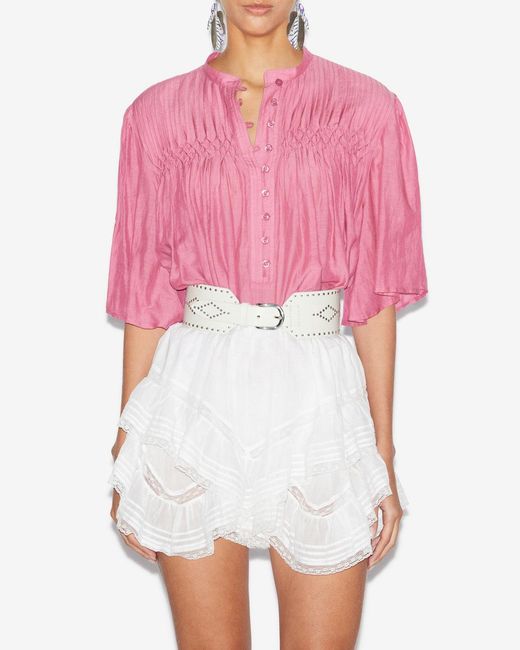 Isabel Marant Pink Destiny Blouse