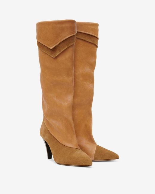 Isabel Marant Brown Lezra Boots