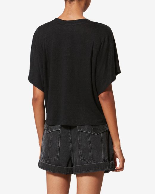 Isabel Marant Black Kyanzae T-Shirt