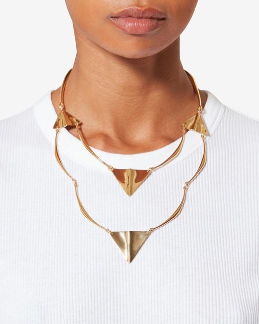 Isabel Marant White Blair Necklace