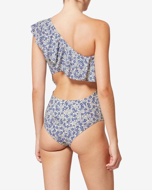 Isabel Marant Blue Sicilya Swimsuit