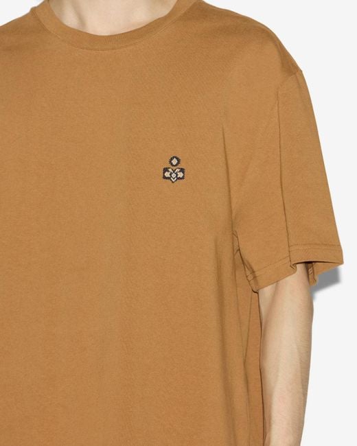 Camiseta Hugo Isabel Marant de hombre de color Brown